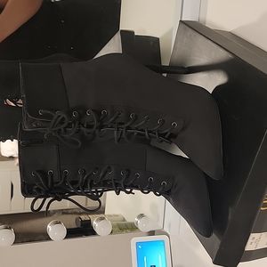 Black Heeled Boots